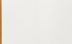 Medium notesbog med syet ryg, Okker