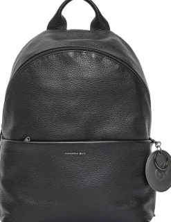 MELLOW LEATHER BACKPACK / NERO