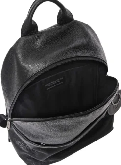 MELLOW LEATHER BACKPACK / NERO