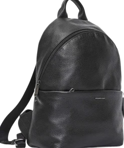 MELLOW LEATHER BACKPACK / NERO