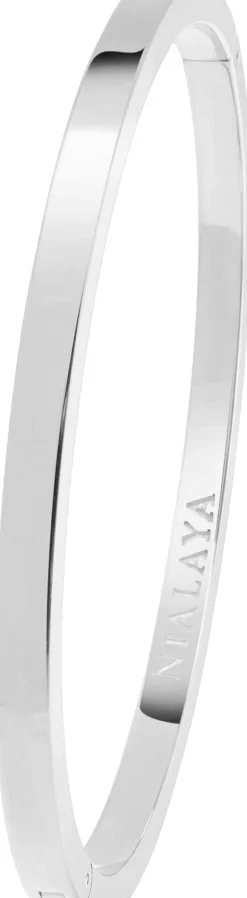 Men's Silver Simplicity Bangle