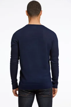 Merino strik med rund hals