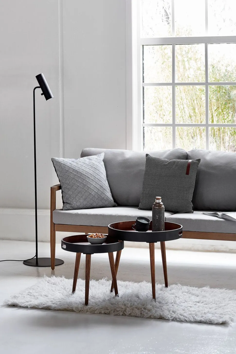 MIB 6 GULV GU10 SORT