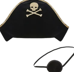 Mimi & Lula - Pirathat og øjeklap 3-8 år