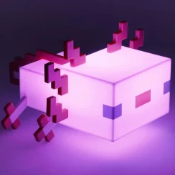 Minecraft Axolotl Lampe