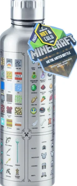 Minecraft Metal Vandflaske