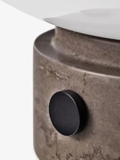 Mist Portable Lamp AP21 Grigio Caldo base