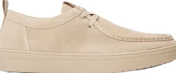 MODERN LIGHT SUEDE MOC TOE SHOE