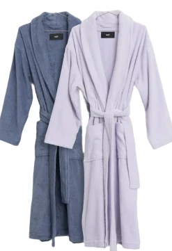 Mono Bathrobe-S/M-Steel blue