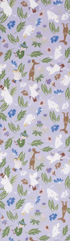 Moomin Arabia Bordløber 40x140 Lilla