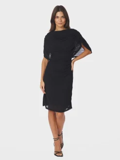 Mottuna Drapy Mesh Dress