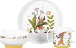 Moulin Roty - Spisesæt - Porcelæn - Trois Petits Lapins