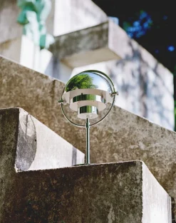 Multi-Lite Portable Lamp, EU Base: Chrome, Shade: Chrome