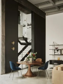 Multi-Lite Wall Lamp, EU Base: Brass, Shade: Black Semi Matt