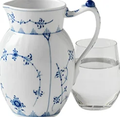 Musselmalet Riflet 0,9 l. kande