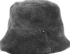 NANGA - DOUBLE FACE SHEARLING HAT W/ LEATHER DETAILS