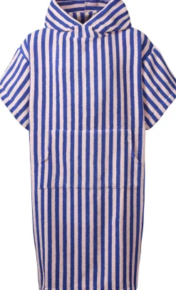 Naram Poncho - dazzling blue & rose