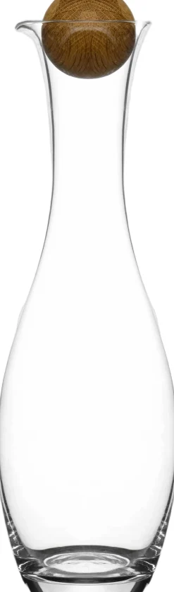 Nature carafe/bottle with oak stopper