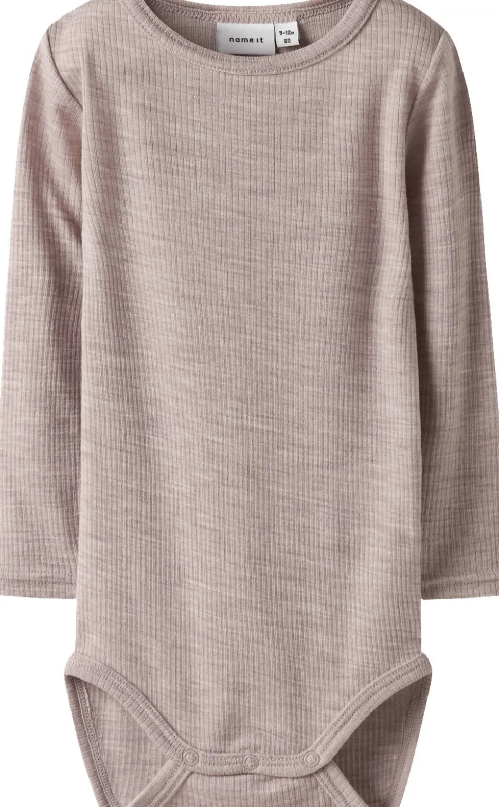 NBNWAX WOOL RIB LS BODY NOOS