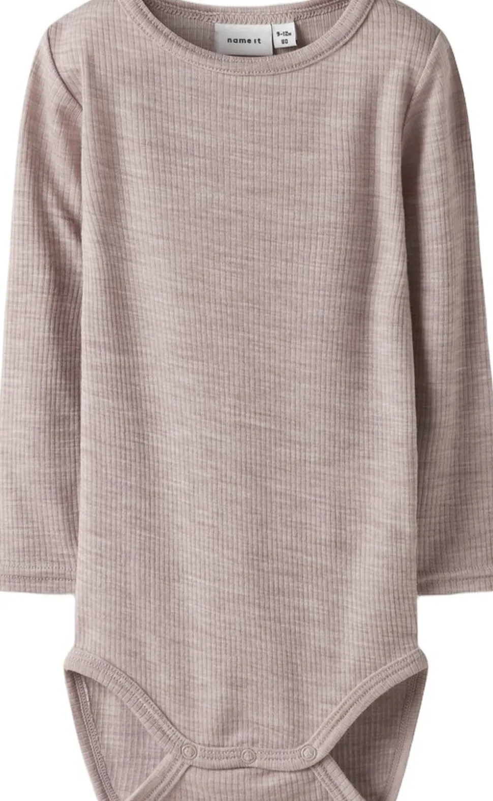 NBNWAX WOOL RIB LS BODY NOOS