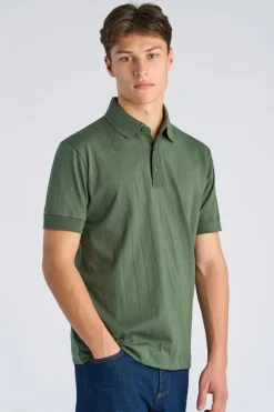Needle drop polo S/S