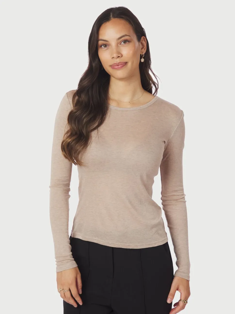 Nella Fine Rib Blouse