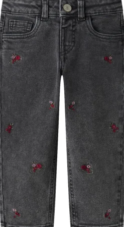 NMFBELLA MOM EMB JEANS 1224-SM NOOS