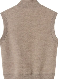NMFWMINO WOOL BRUSHED VEST