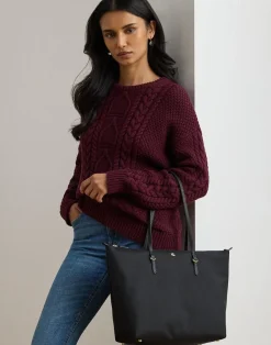 Nylon Large Keaton Tote Bag