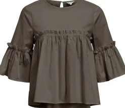 OBJIRA HOPE 3/4 RE O-NECK TOP 141