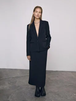 OBJLISA L/S BUTTON BLAZER NOOS