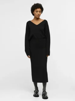 OBJREYNARD HW KNIT SKIRT NOOS