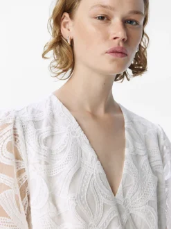 OBJROSE 3/4 RE SHORT DRESS E DIV