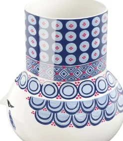 Olga Vase H20 cm blå