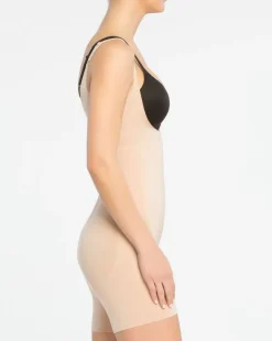 OnCore Open-Bust Mid-Thigh Bodysuit