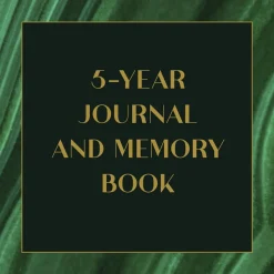 One Line a Day - Green w/Gold