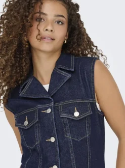 ONLJOANA RINSE DNM WAISTCOAT MAE