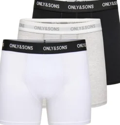 ONSBASIC SOLID BOXER 3PACK NOOS