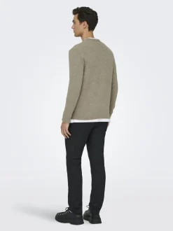 ONSRAY REG LS CREW KNIT FRML