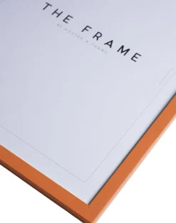 Orange Wood Frame