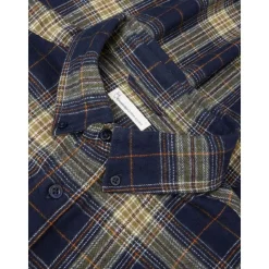 Organic Cotton Checked Flannel Shirt GOTS