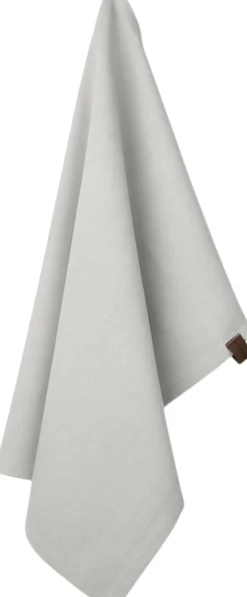 Organic tea towel 2 pack Stone