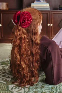 Organza Flower Hair Claw