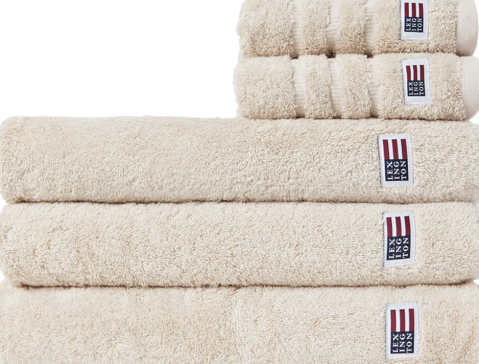 Original håndklæde sand