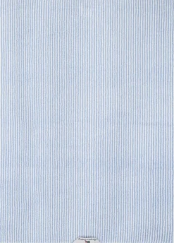 Original Towel White/Blue Striped