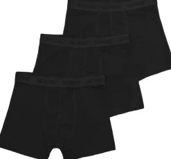 OSJFITZ SOLID BLACK BOXER 3PK. ACC