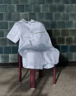 Outline Pyjama L/S Shirt-M/L-Lavend