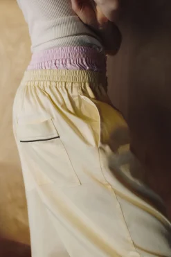 Outline Pyjama Trousers-S/M-Soft ye