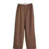 Outline Pyjama Trousers-S/M-Milk Ch