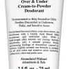 Over & Under Cream-to-Powder Deodorant
